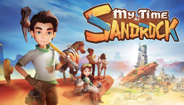My Time at Sandrock — Steam store artwork for My Time at Sandrock vs Stardew Valley