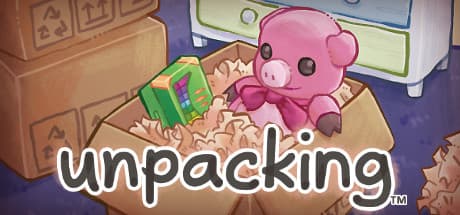 Unpacking — Steam store artwork for Cozy Games for Beginners